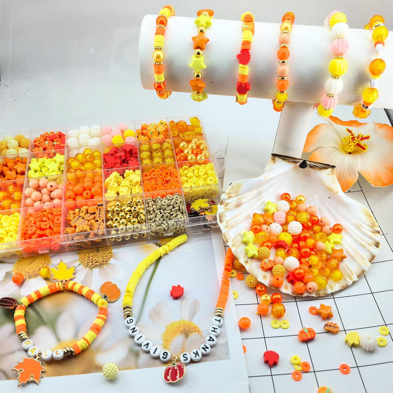 Jewelry Making For Teens - طقم صنع سوار من خرز الطين،