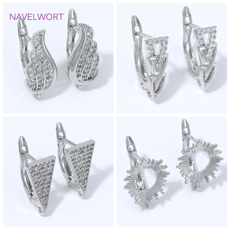 Jewelry Making Items - خطافات أقراط مطلية بالذهب عيار 18