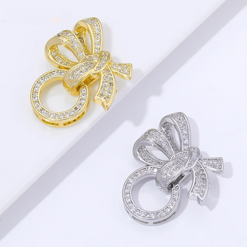 Jewelry Making Items - مشابك لؤلؤ مطلية بالذهب عيار 18