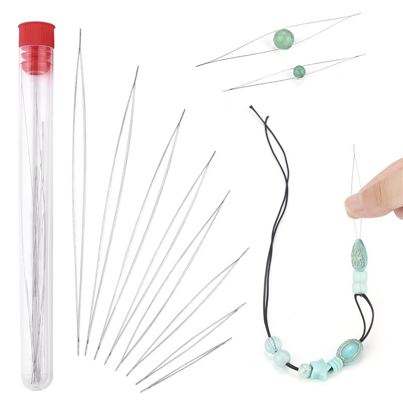 Beading Needle Fine - فتح الخرز الإبر دبابيس ، إبرة