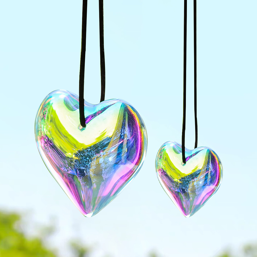 موشور كريستال معلق على شكل قلب - مراجعة Jewelry Making Light وسعره