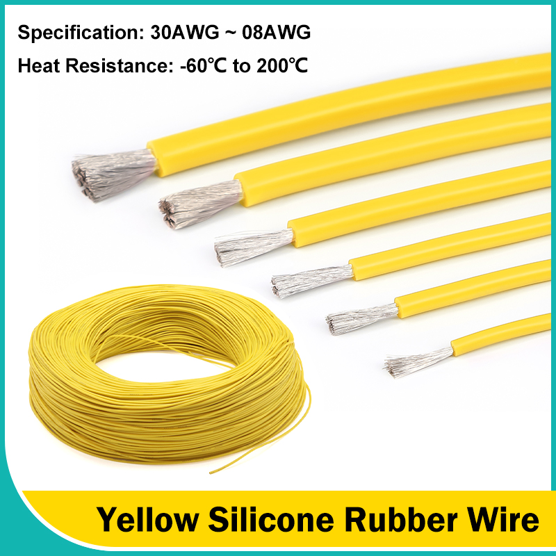 أسلاك مطاط السيليكون الناعمة ا - مراجعة Wire 22 Gauge Copper وسعره