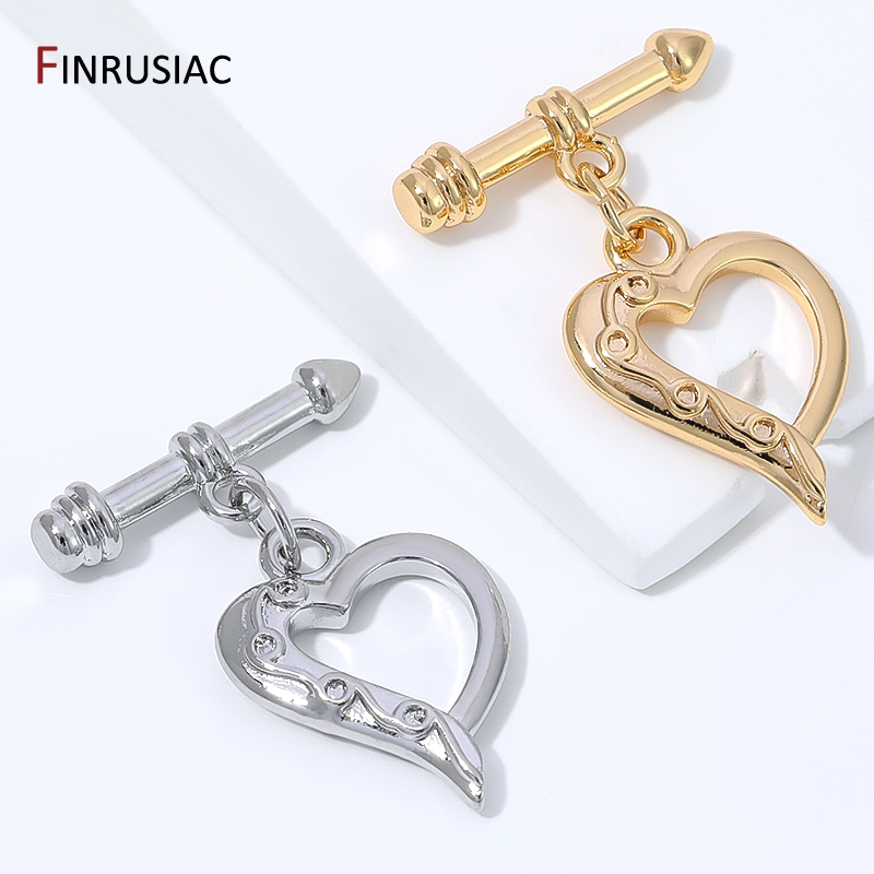 مشابك قلبية الشكل من النحاس ال - مراجعة Jewelry Making Items وسعره