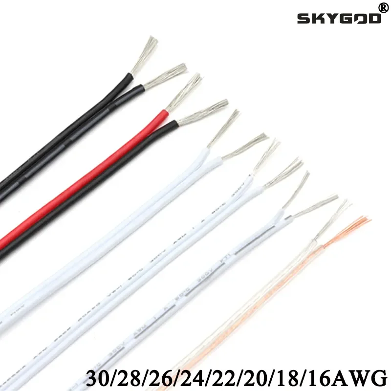 2 ~ 50 متر UL2468 سلك كهربائي  - مراجعة Wire 22 Gauge Copper وسعره