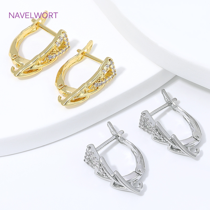 خطافات أقراط مطلية بالذهب عيار - مراجعة Jewelry Making Items وسعره