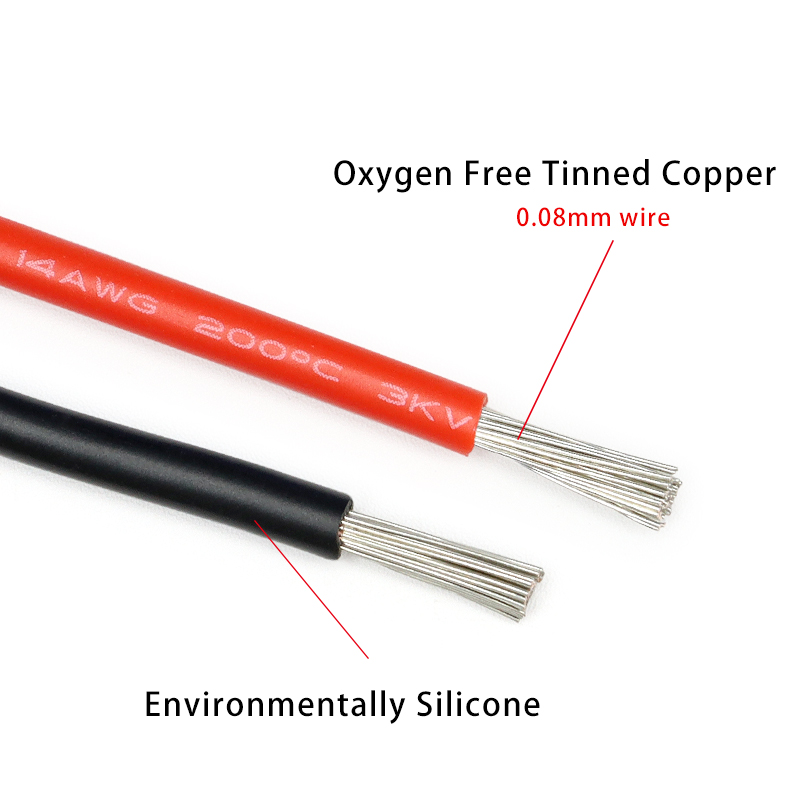 1/5 متر UL3239 سلك السيليكون 3 - مراجعة Wire 22 Gauge Copper وسعره