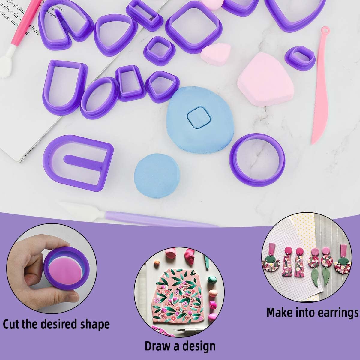 مجموعة صنع القرط من طين البولي - مراجعة Jewelry Making For Teens وسعره