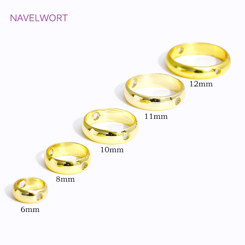 14K/18K إطارات حبة مطلية بالذه - مراجعة Jewelry Making Items وسعره