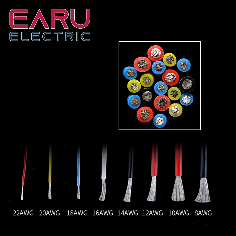 10 متر/وحدة مقاومة للحرارة لين - مراجعة Wire 22 Gauge Copper وسعره