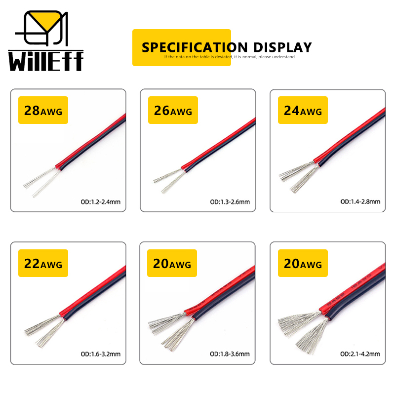 أسلاك كهربائية ذات طرفين (2 PI - مراجعة Wire 22 Gauge Copper وسعره