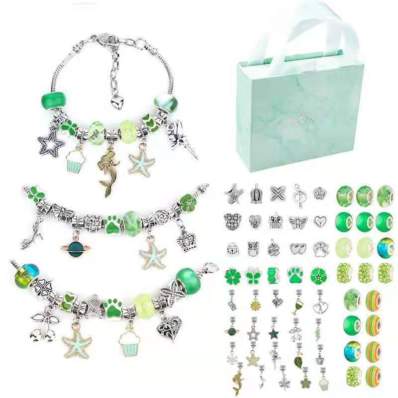 سوار Charm صنع عدة DIY بها بنف - مراجعة Jewelry Making For Teens وسعره