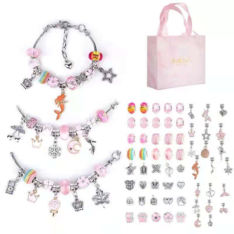 سوار Charm صنع عدة DIY بها بنف - مراجعة Jewelry Making For Teens وسعره