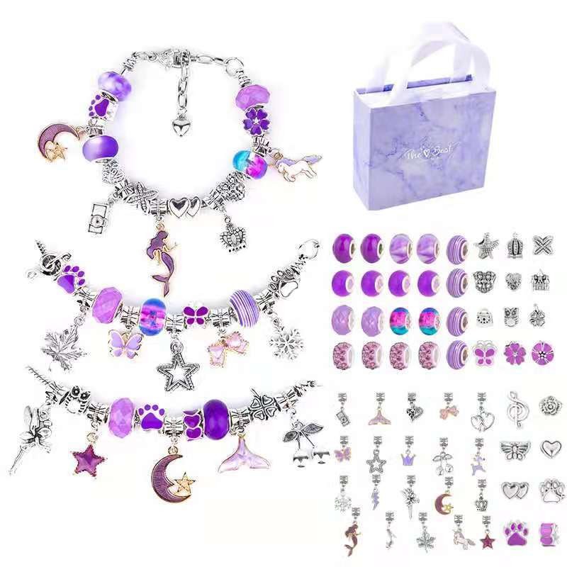 سوار Charm صنع عدة DIY بها بنف - مراجعة Jewelry Making For Teens وسعره