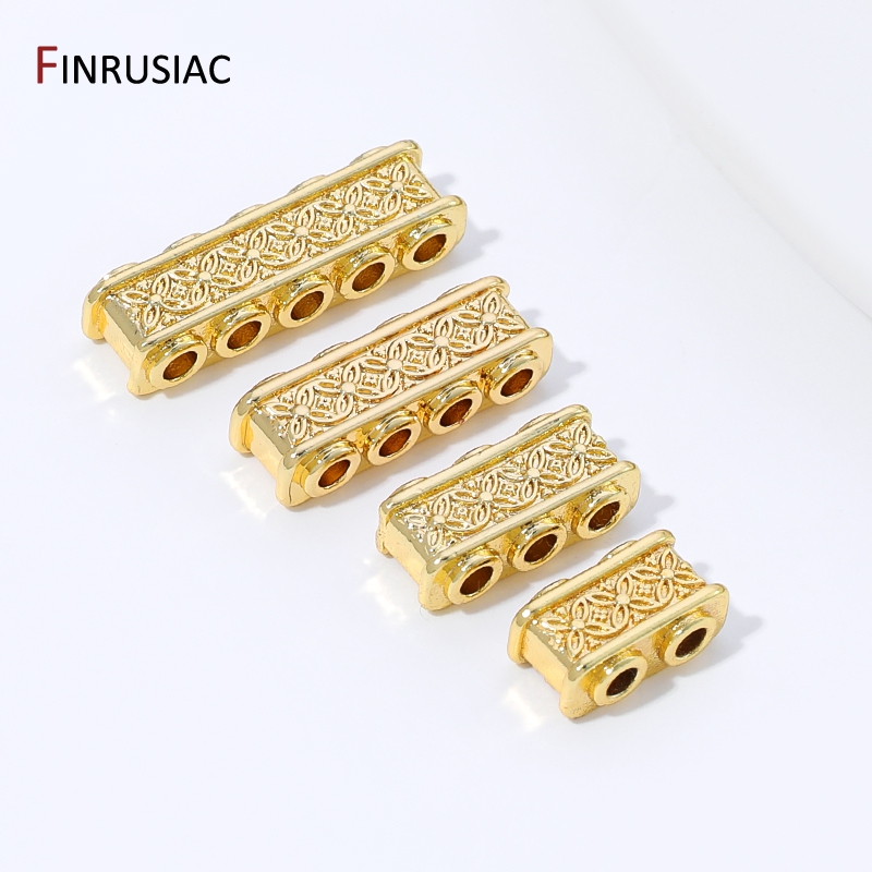 خرز فاصل مستطيل الشكل من النحا - مراجعة Jewelry Making Items وسعره