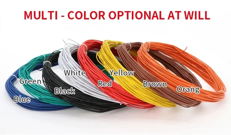 سلك نحاسي أحادي النواة ، خط طل - مراجعة Wire 22 Gauge Copper وسعره