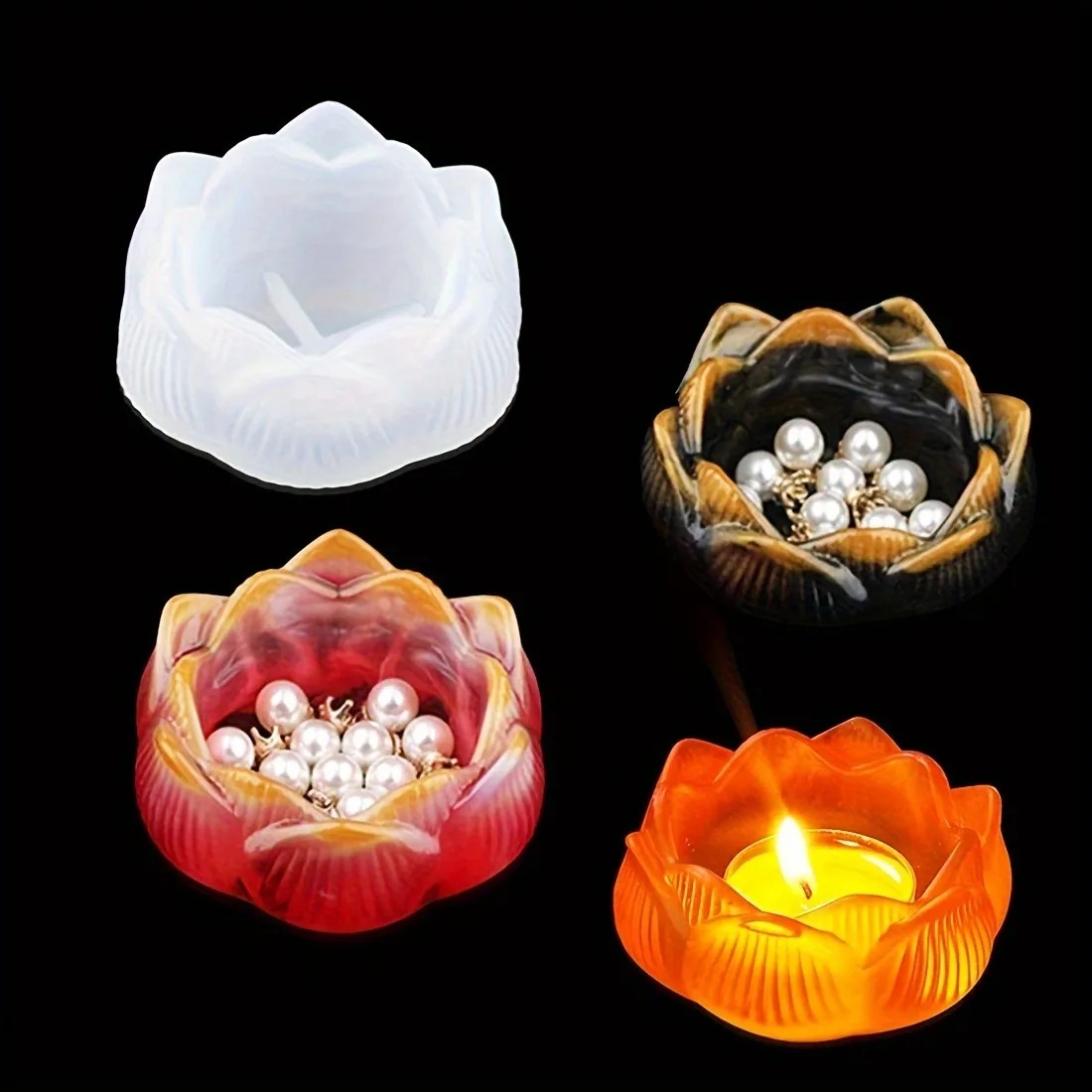 1 قطعة DIY بها بنفسك زهرة اللو - مراجعة Jewelry Making Light وسعره